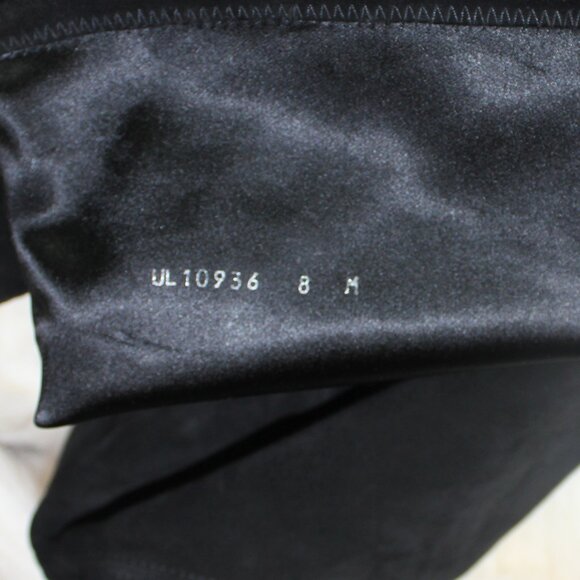 STUART WEITZMAN stretch-suede over-the-knee black boots size 8 - Picture 7 of 9